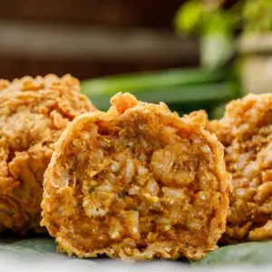 Crawfish Boudin Balls