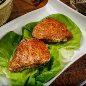 Pork Chop Stuffed With Boudin