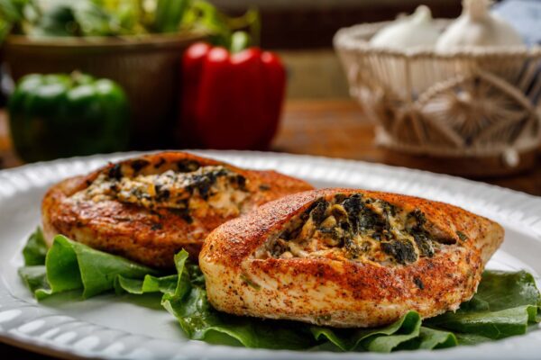 Chicken Stuffed With Spinach Pepperjack